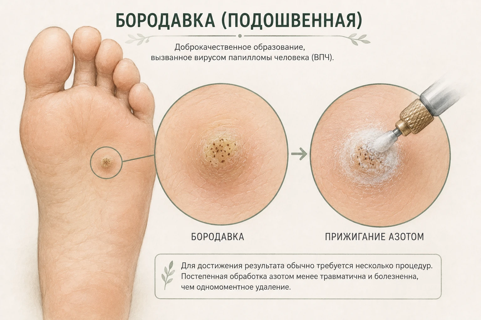 Иллюстрация: Бородавки